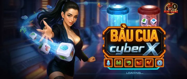 Bầu Cua CyberX Tại BomWin – Đỉnh Cao Giải Trí Công Nghệ 2026