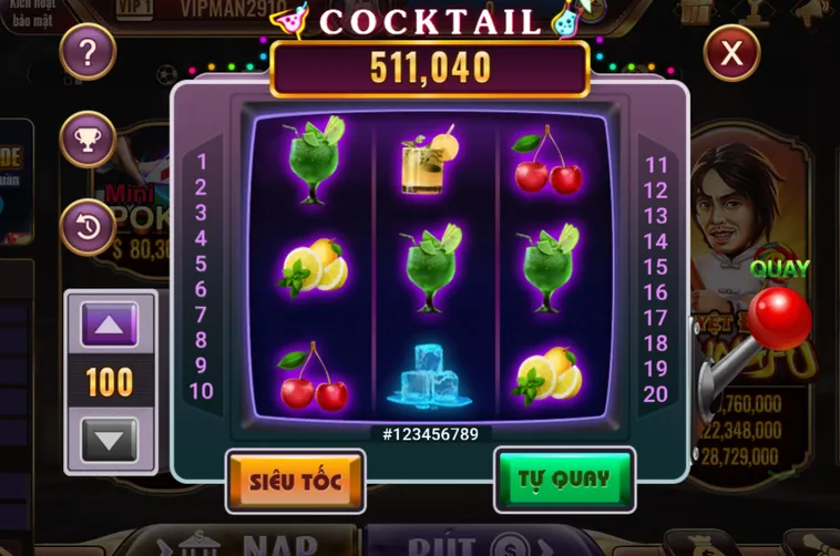 Slot Game Cocktail Tại BomWin – Giải Nhiệt Mùa Hè Với Hũ Jackpot Khủng 2026