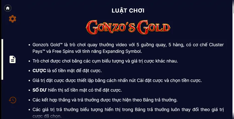 Slot Game Gonzo's Quest Tại BomWin – Hành Trình Săn Hũ Vàng 2026