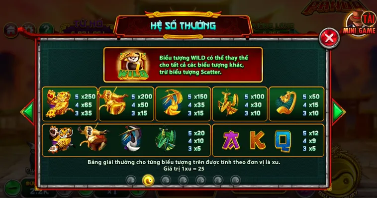 Slot Game Kung Fu Panda Tại BomWin Đại Chiến Võ Lâm Săn Hũ Thưởng Siêu Cấp