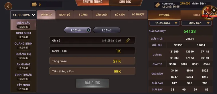 Lô Đề Siêu Tốc Tại BomWin – Giải Trí Số Học Tức Thì 2026