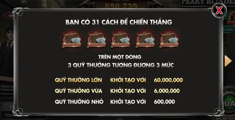 Slot Game Peaky Blinders Tại BomWin Hành Trình Chinh Phục Thế Giới Ngầm Birmingham