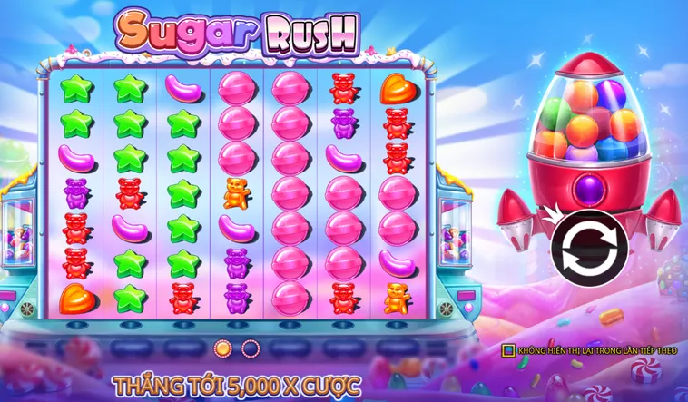 Phân Tích Chuyên Sâu Tựa Game Slot Sugar Rush Tại BomWin Uy Tín